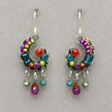 Firefly Spiral Dangle Earrings