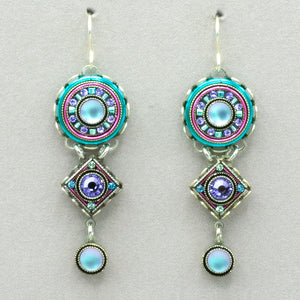Firefly Moonlight Long Circle Earring