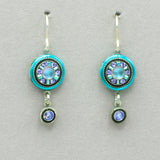 Firefly Moonlight Single Circle Drop Earrings