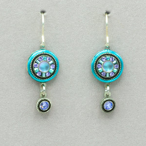 Firefly Moonlight Single Circle Drop Earrings