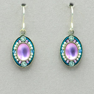Firefly Moonlight Single Medium Oval Earrings