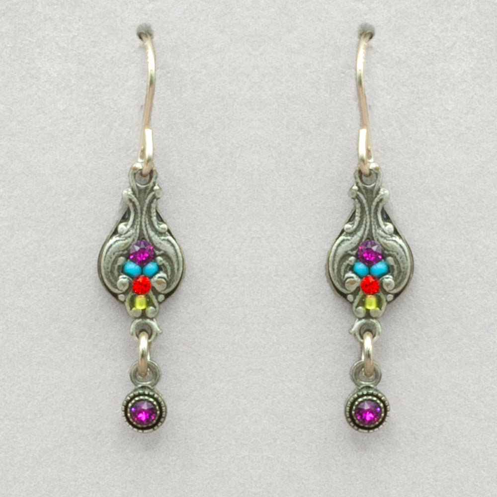 Firefly Petite Swirl Earring - Multicolor