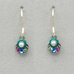 Firefly Beach Pearl Mini Shell Earrings