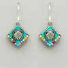 Firefly Beach Shell Diamond Earrings