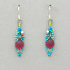 Firefly Beach Glass Navette Earrings