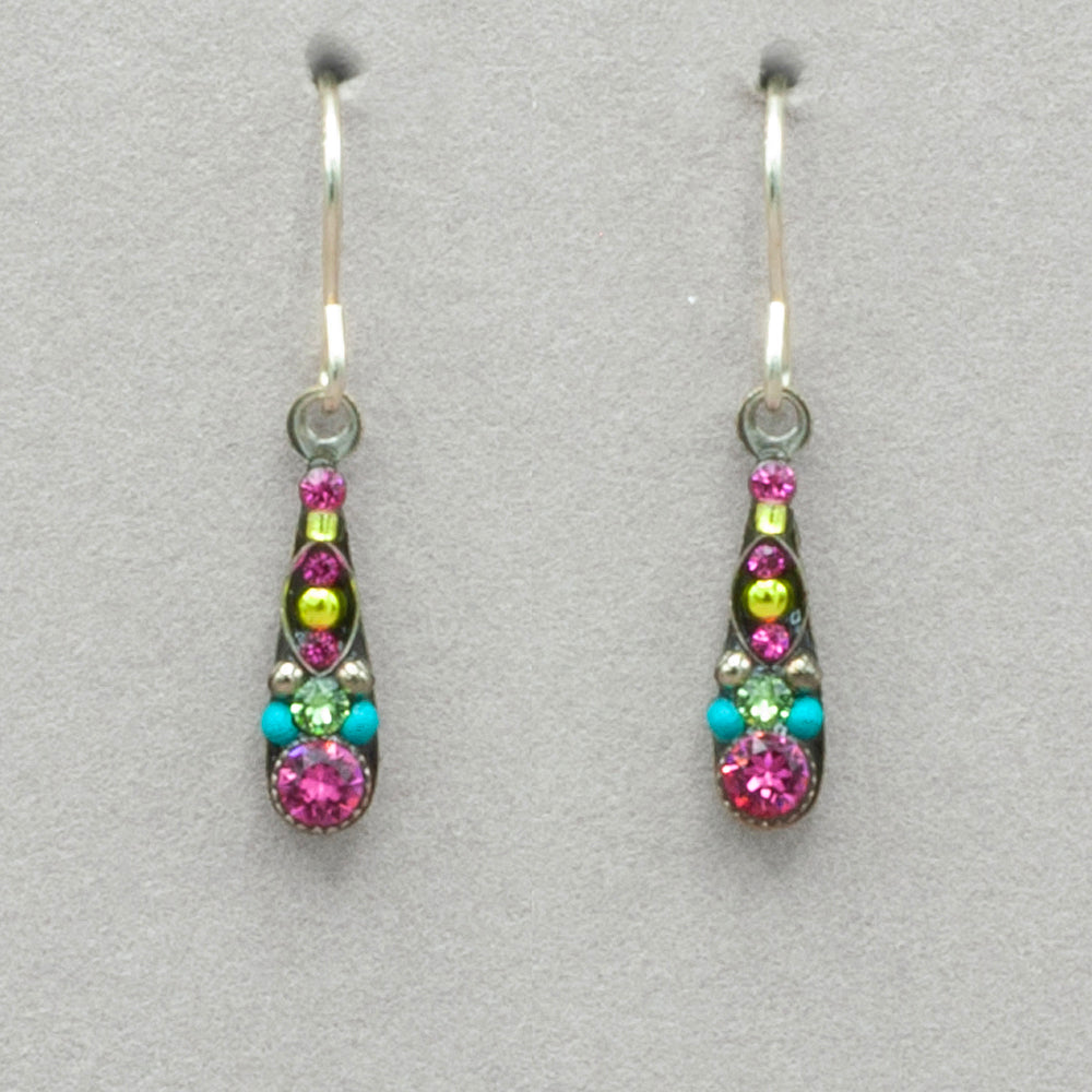 Firefly Stiletto Petite Earrings - Rose