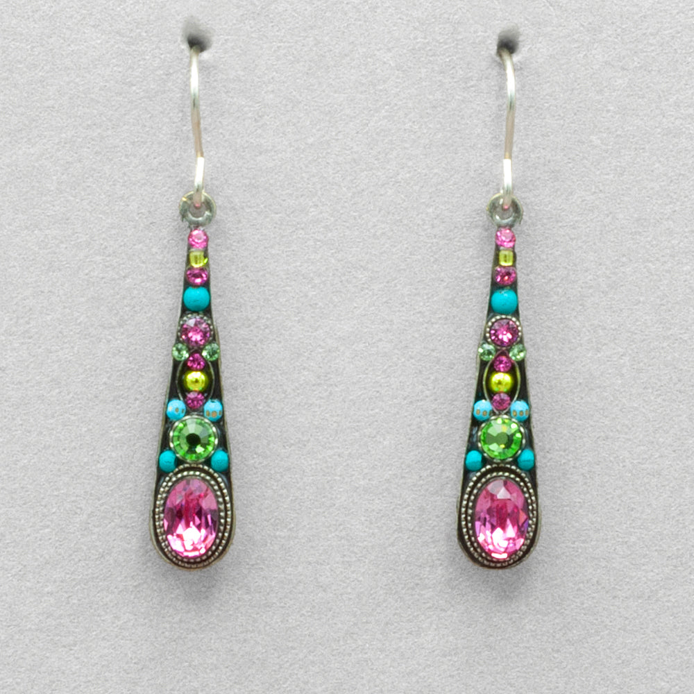 Firefly Stiletto Medium Earrings - Rose
