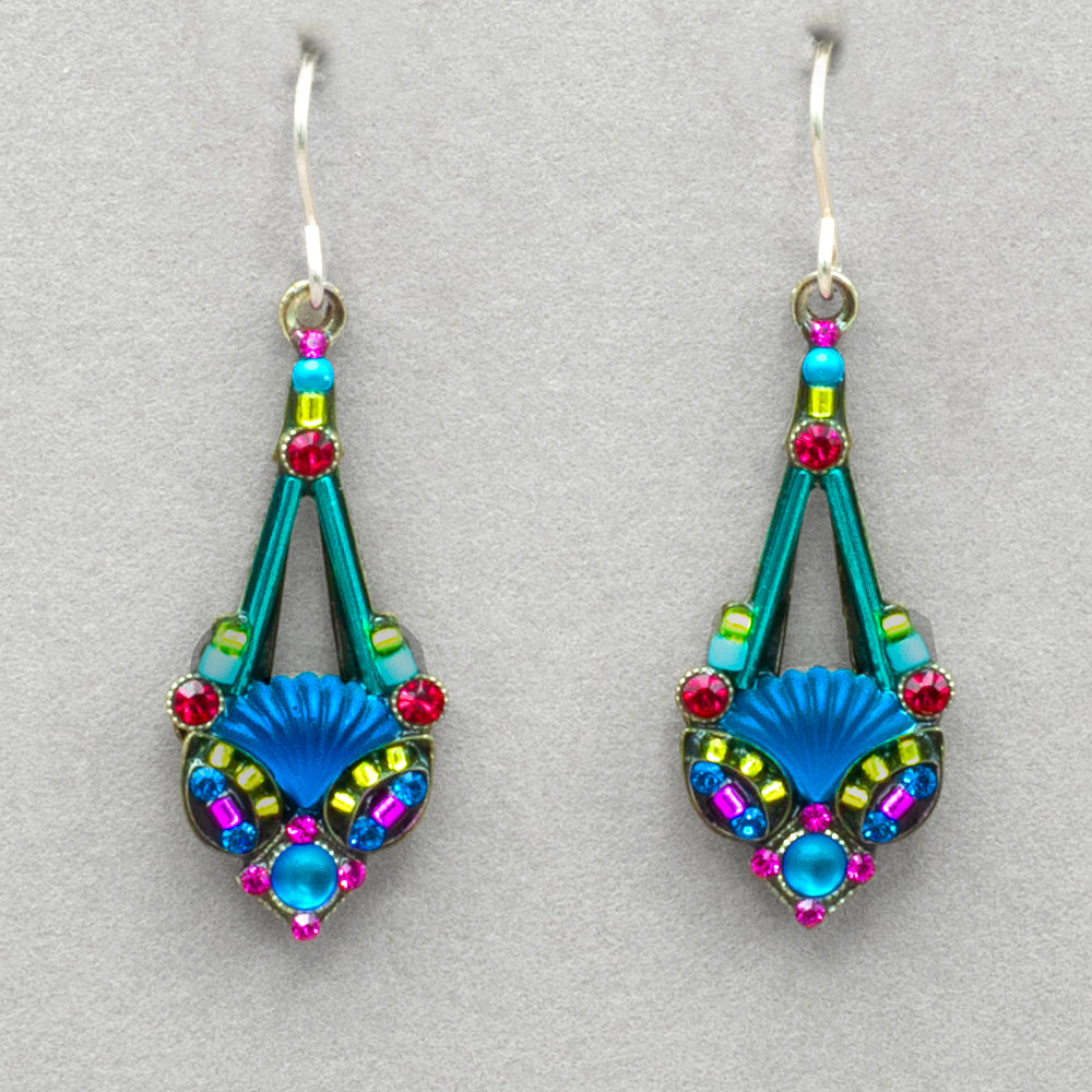 Firefly Moonlight Parisian Drop Earring - Jewel Tone