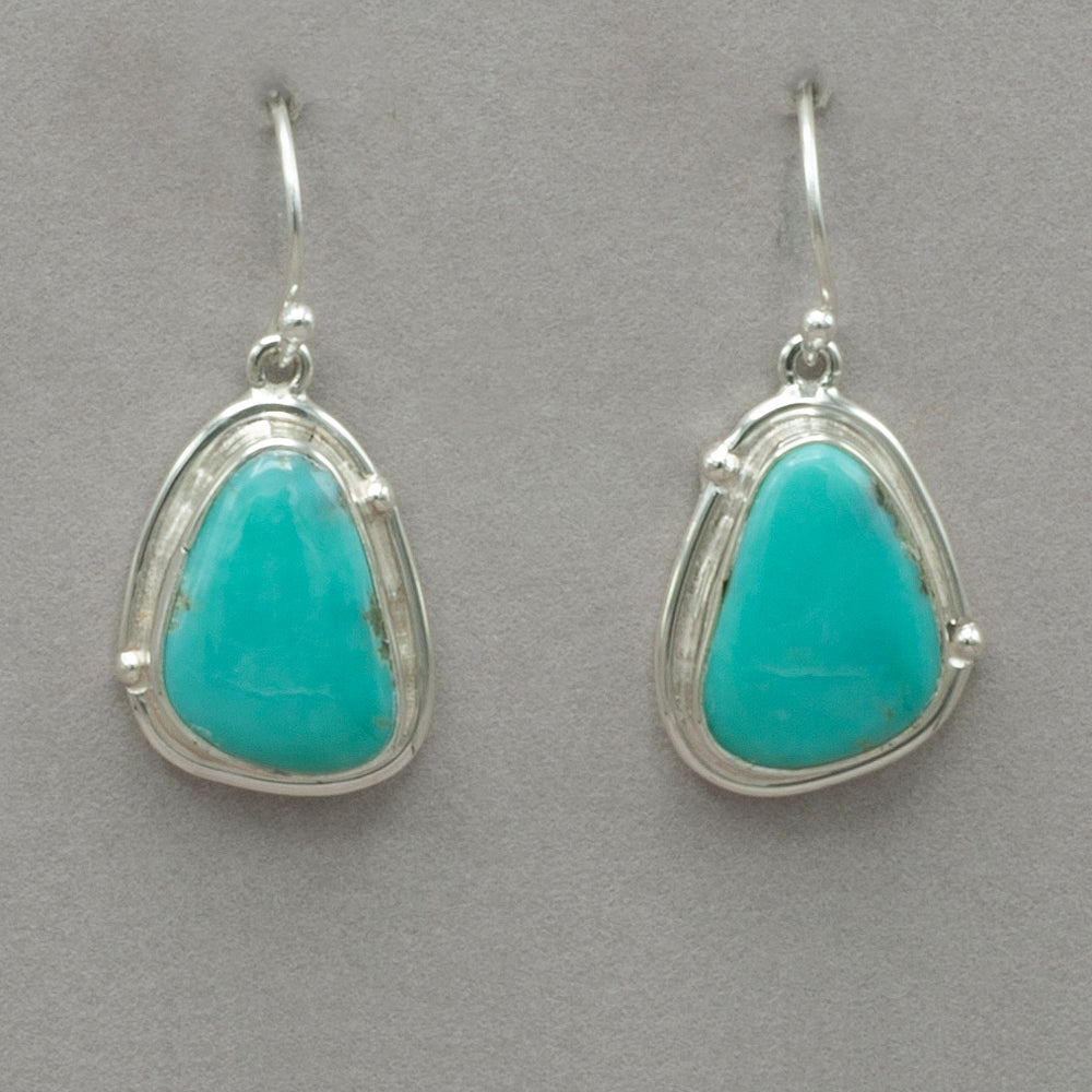 Turquoise Sterling Silver Earrings