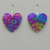 Hazel Atkinson Large Heart Earrings