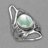 Jim Kelly Green Moonstone Ring