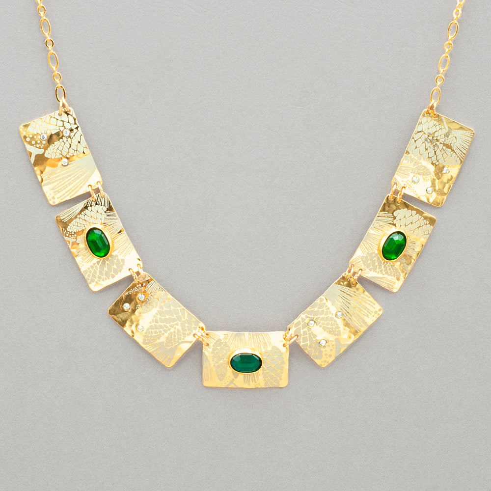 Holly Yashi Gilded Petra Necklace
