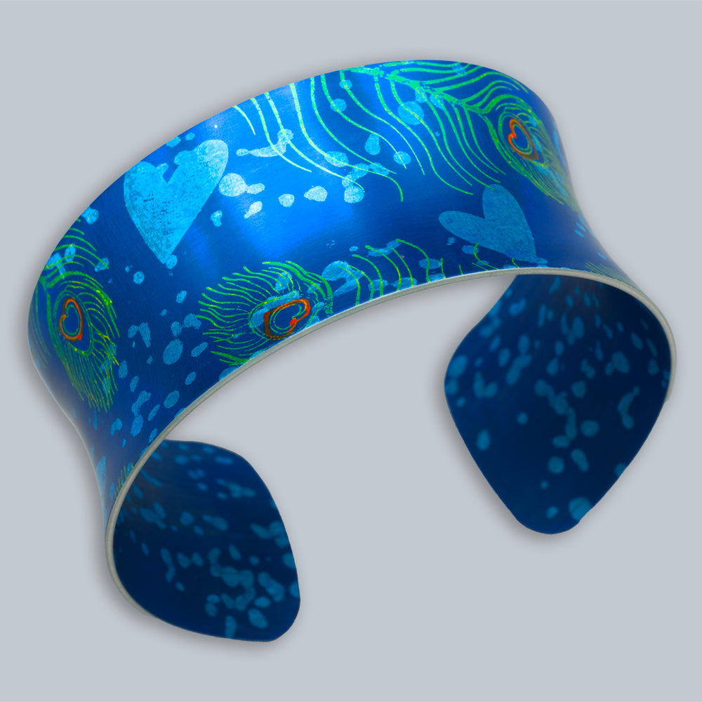 Hazel Atkinson Peacock Cuff Bracelet