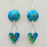 Hazel Atkinson Circle and Heart Earring