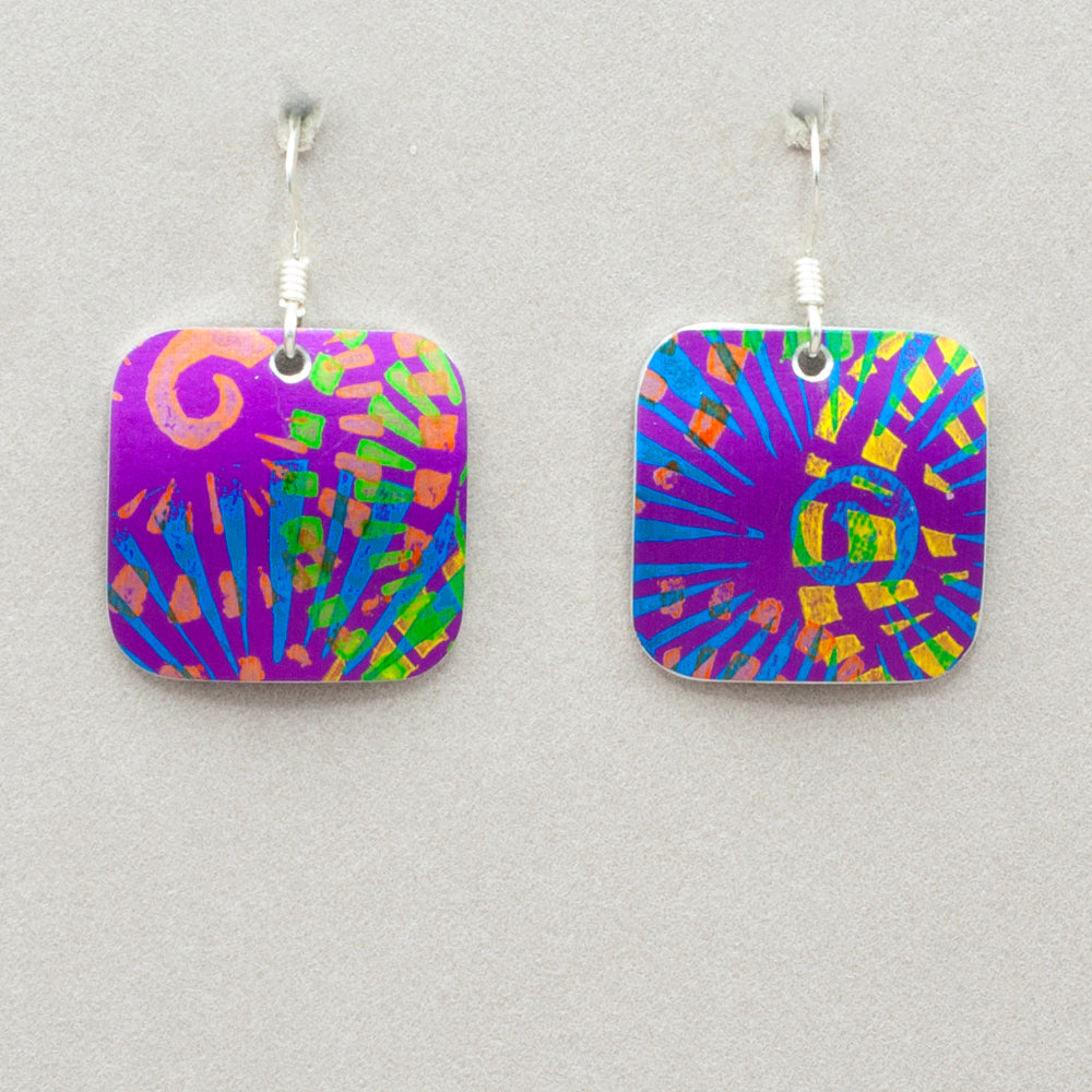 Hazel Atkinson Small Square Earrings