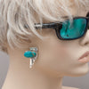 Kingman Turquoise Erosion Earrings