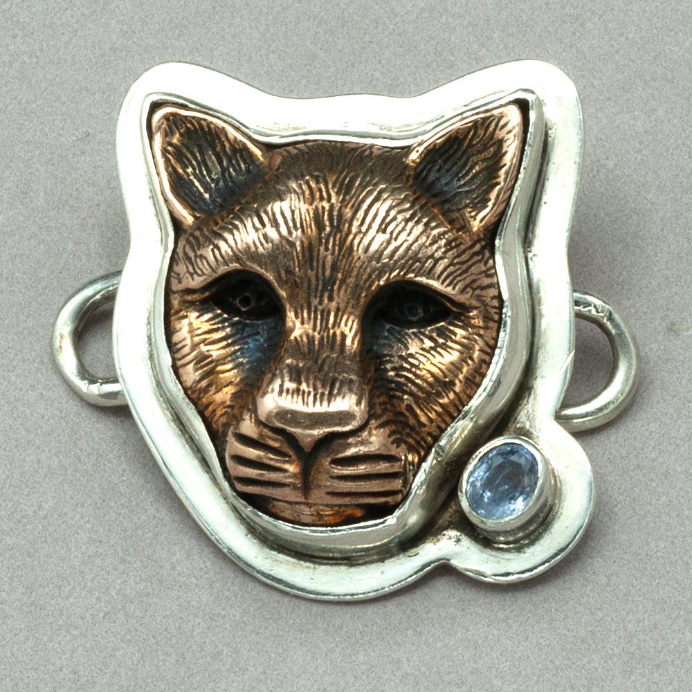 Tabra Bronze Jaguar Charm