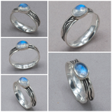Jim Kelly Moonstone Sterling Silver Ring