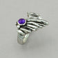 Kaila Sanfilippo Amethyst Sterling Silver Ring