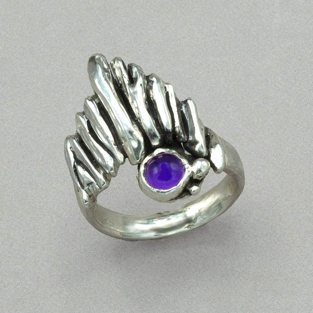 Kaila Sanfilippo Amethyst Sterling Silver Ring