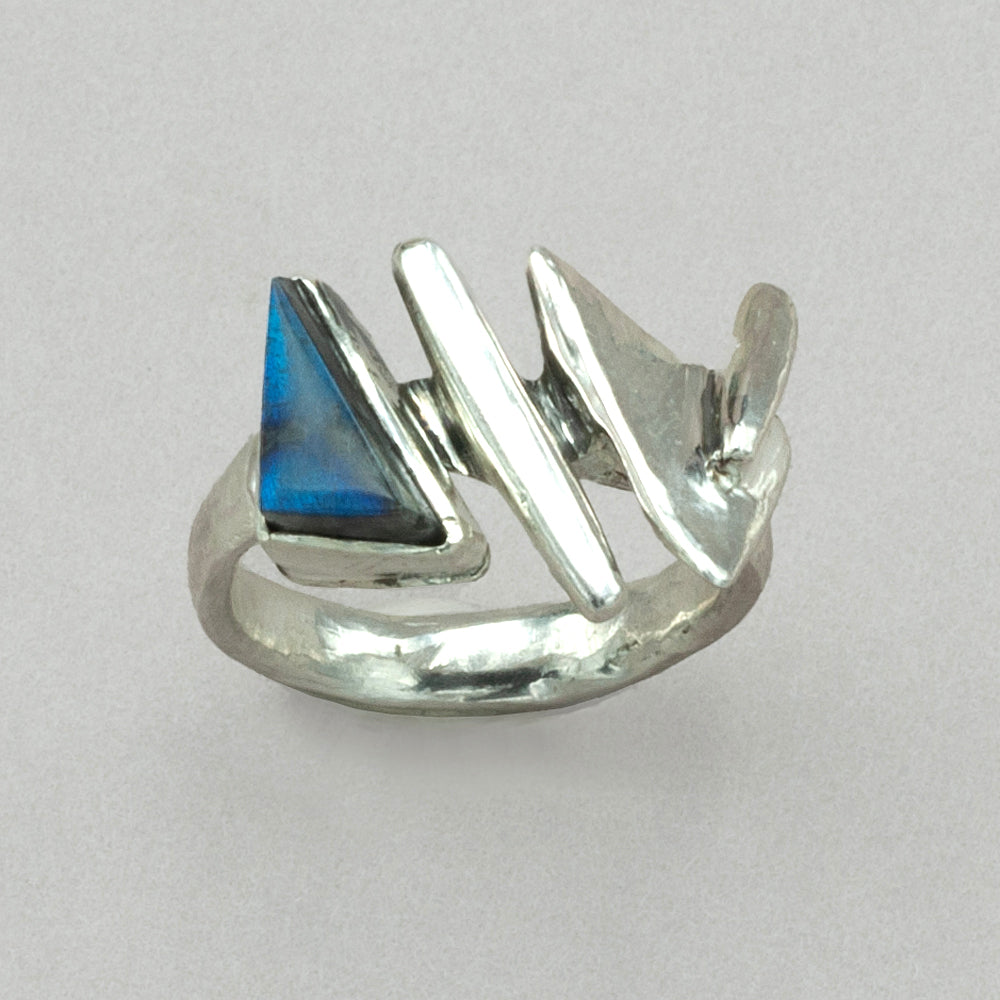 Kaila Sanfilippo Labradorite Sterling Silver Ring
