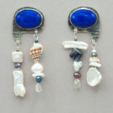 Lapis Ocean Stroll Earrings