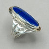Jim Kelly Lapis Sterling Silver and 14k Gold Ring