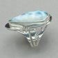 Jim Kelly Larimar Sterling Silver Ring