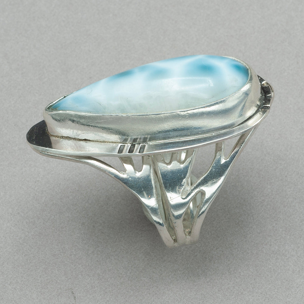 Jim Kelly Larimar Sterling Silver Ring