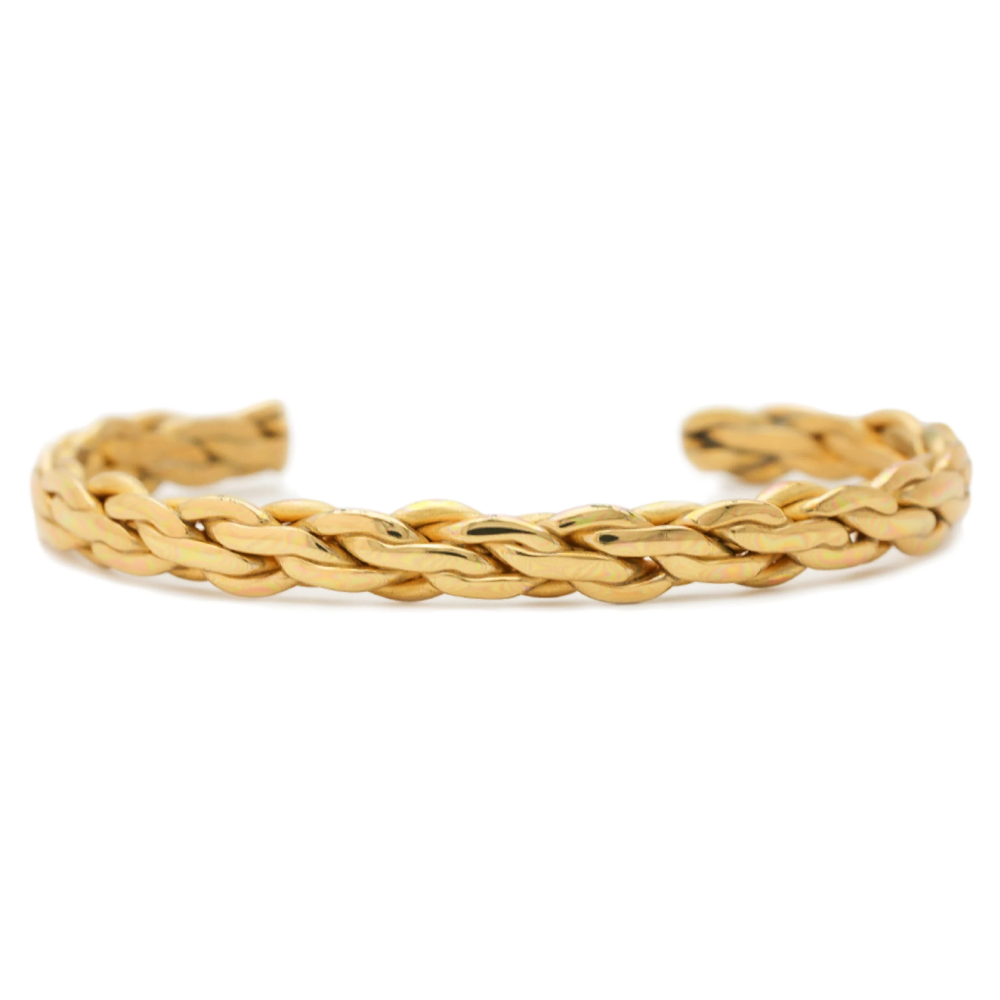 Sergio Lub Golden Braid Bracelet