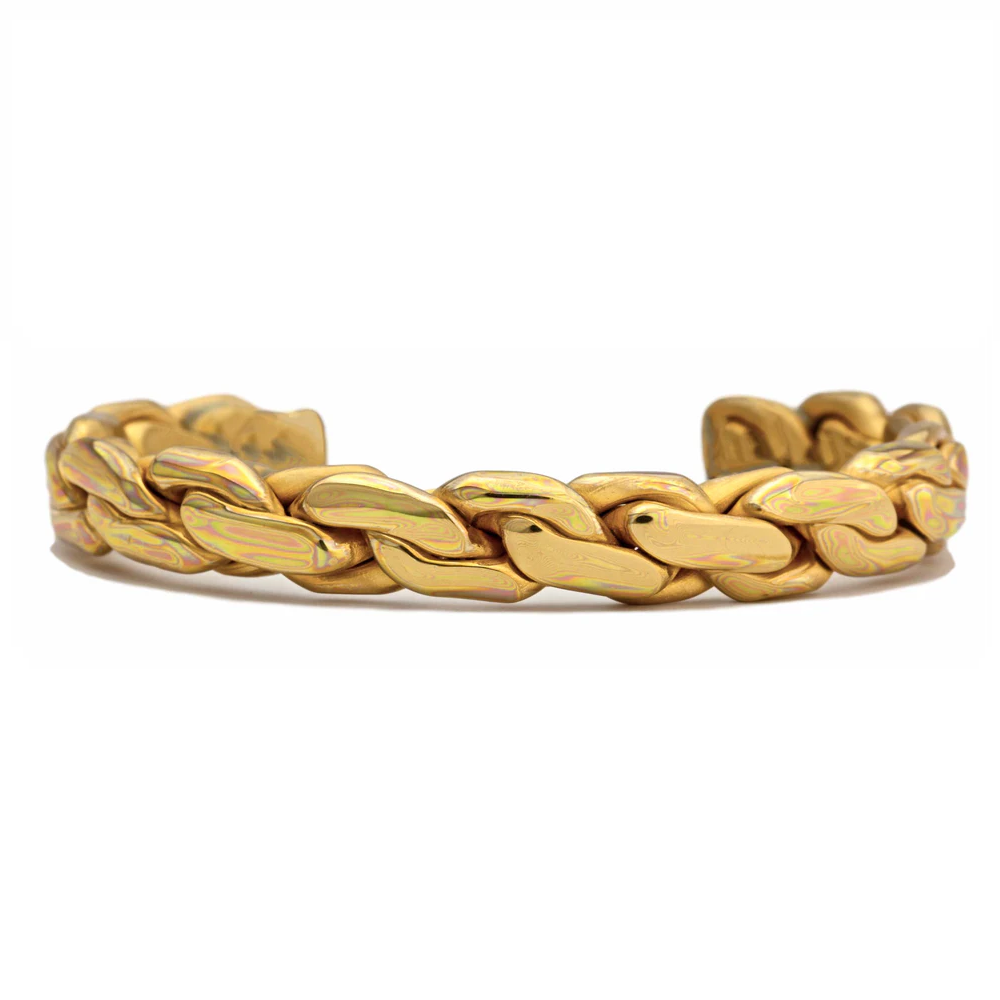 Sergio Lub Golden Chain Bracelet