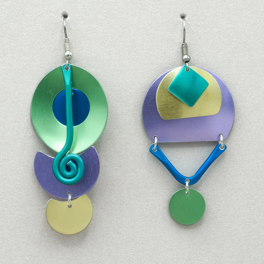Sylvi Harwin Asymmetric Earrings