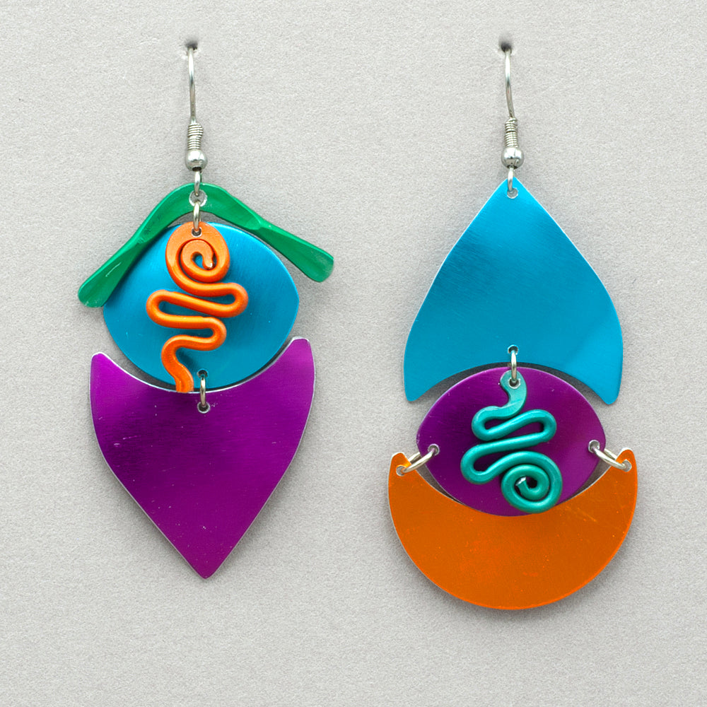 Sylvi Harwin Asymmetric Earrings