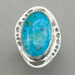 Jim Kelly Turquoise Sterling Silver Ring