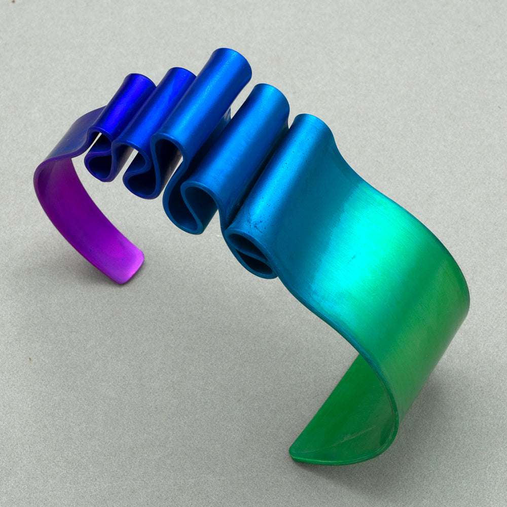 Sylvi Harwin Folded Aluminum Cuff