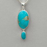 Turquoise Sterling Silver Pendant