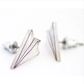 Poptone Paper Airplane Stud Earring