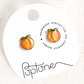 Poptone Peach Stud Earring