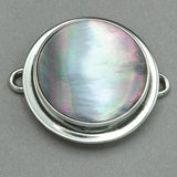 Tabra Round Mother of Pearl Charm