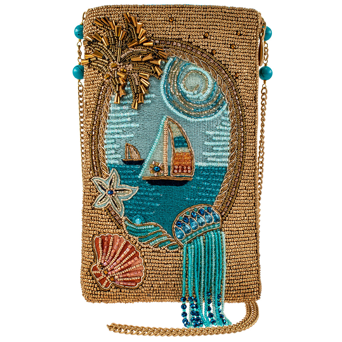 Mary Frances Sail Away Crossbody Phone Bag