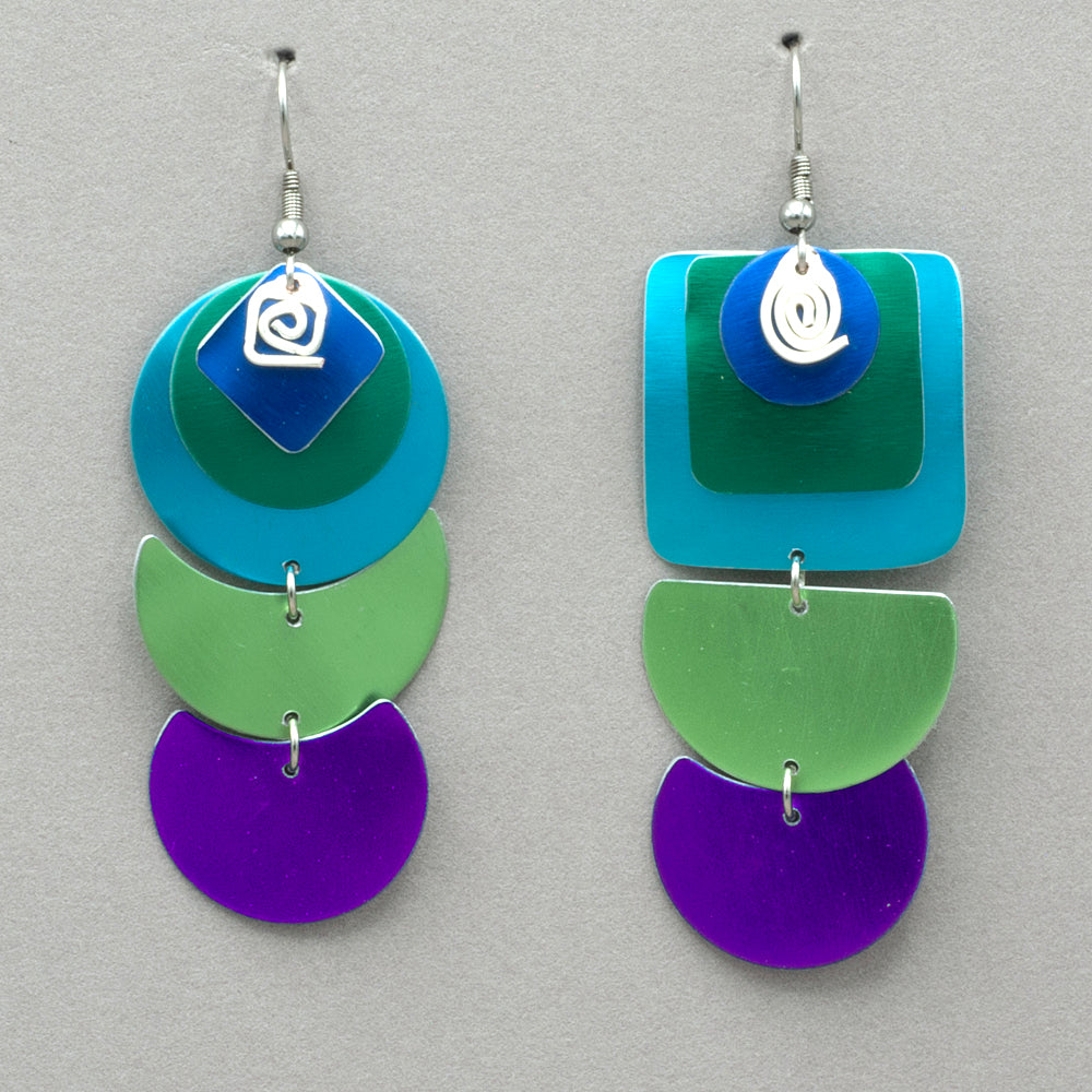 Sylvi Harwin Asymmetric Earrings