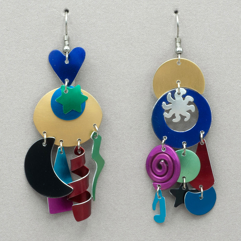 Sylvi Harwin Asymmetric Earrings