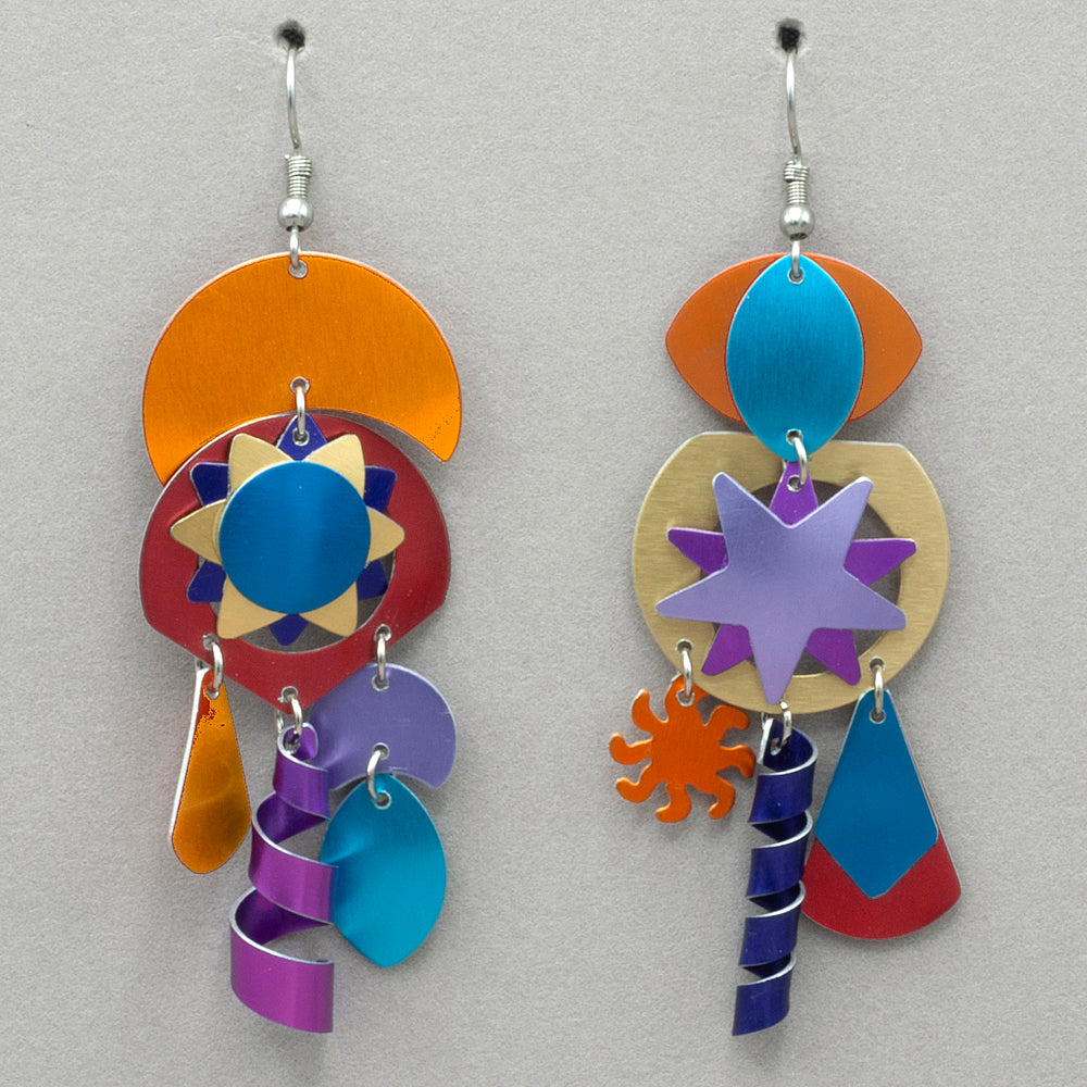 Sylvi Harwin Asymmetric Earrings