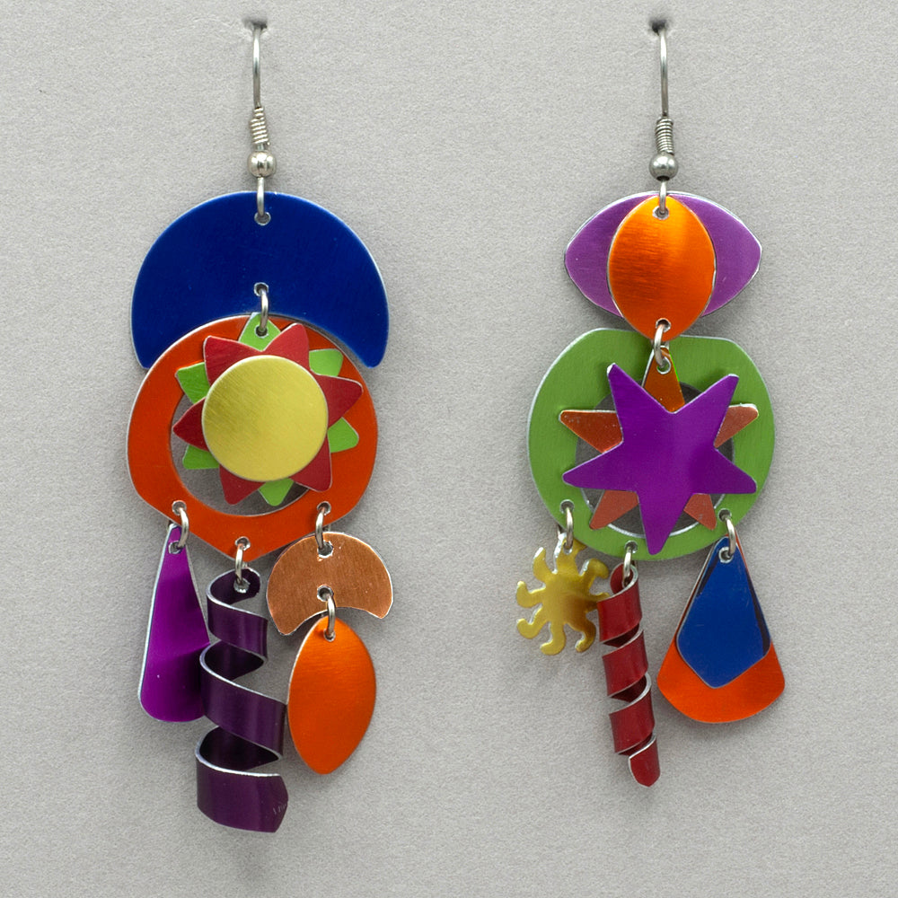 Sylvi Harwin Asymmetric Earrings