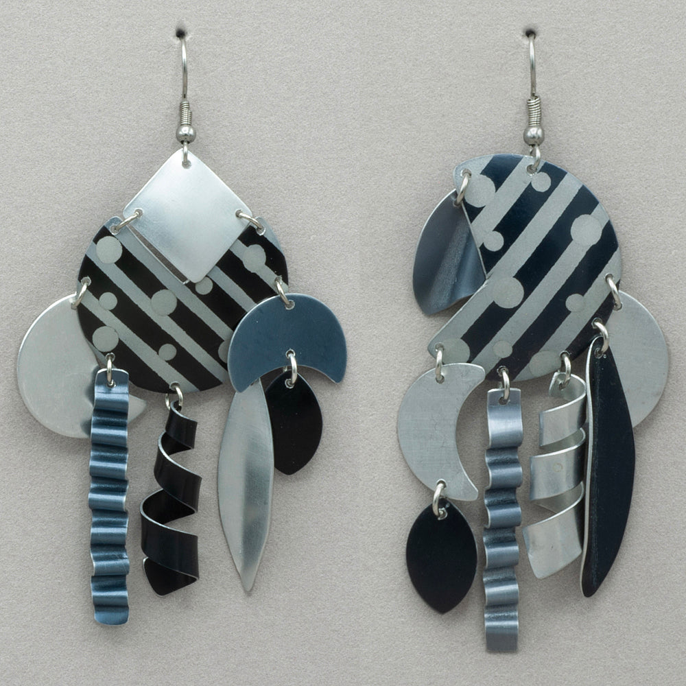 Sylvi Harwin Asymmetric Earrings