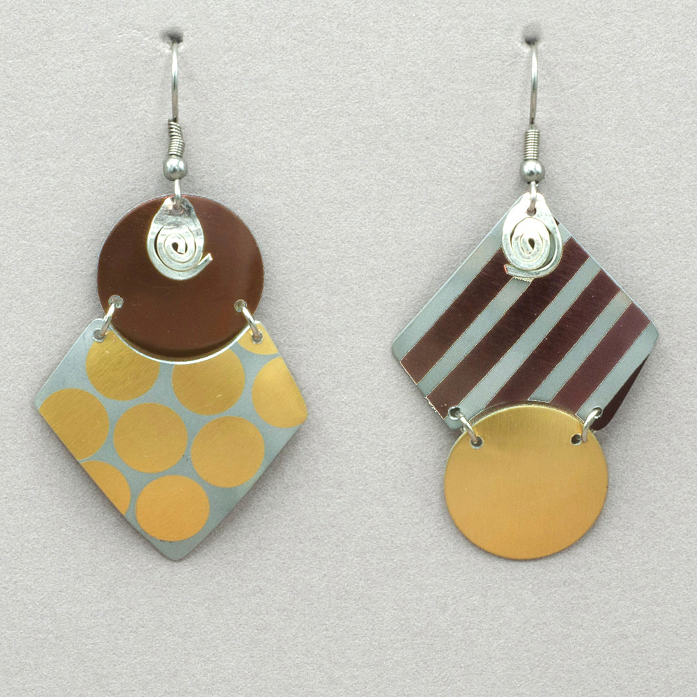 Sylvi Harwin Asymmetric Earrings