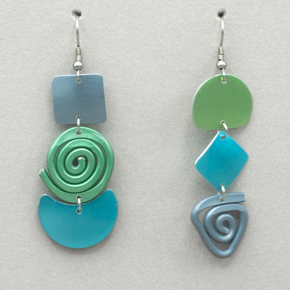 Sylvi Harwin Asymmetric Earrings