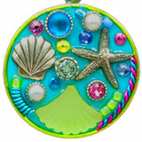 Firefly Beach Glass Tide Pool Dangle Earrings