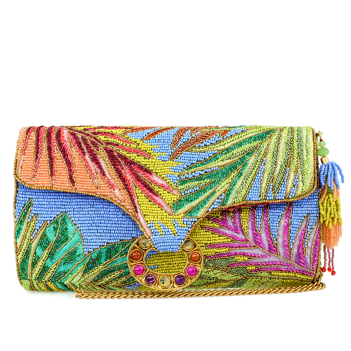 Mary Frances Tropics Crossbody Handbag