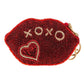 Mary Frances XOXO Coin Purse